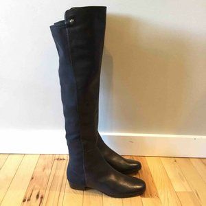 Vince Camuto Karita Riding Boots Black Tall 6